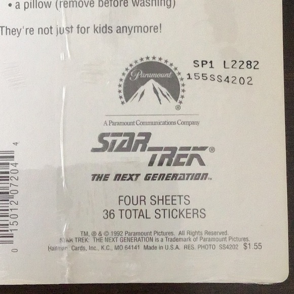 Star Trek: The Next Generation stickers - Picture 3 of 3
